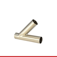 TUBE-FITTINGS-SANITARY-TRI-CLAMP-LATERAL-WYE